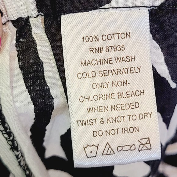 Susan Graver Zebra Print Long Skirt Elastic Waist Womens Extra Small - Picture 6 of 8